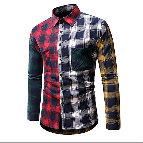 

Men's Daily Shirt - Plaid Black