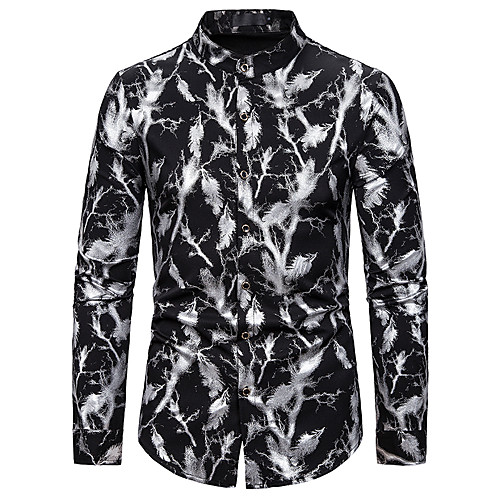 

Men's Daily Shirt - Geometric White