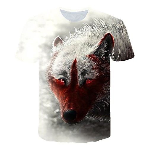 

Men's Daily T-shirt - 3D Print Gray