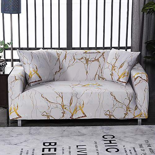 

Sofa Cover Print / Neutral / Contemporary Printed Polyester Slipcovers