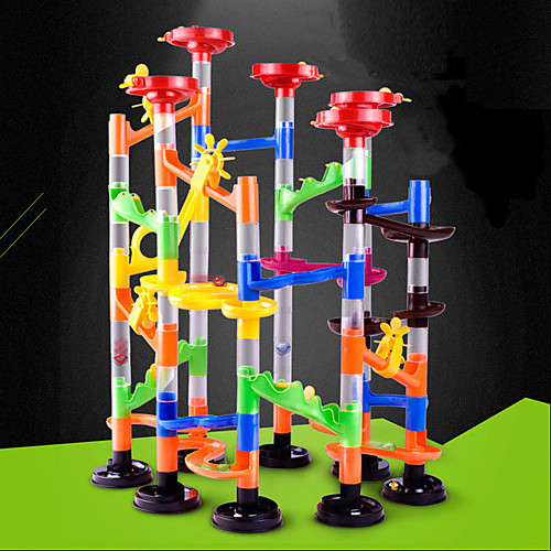 

105 pcs Marble Run Race Construction Marble Track Set Marble Run ABS Creative Novelty DIY Kid's Children's Boys' Girls' Toys Gifts / Parent-Child Interaction