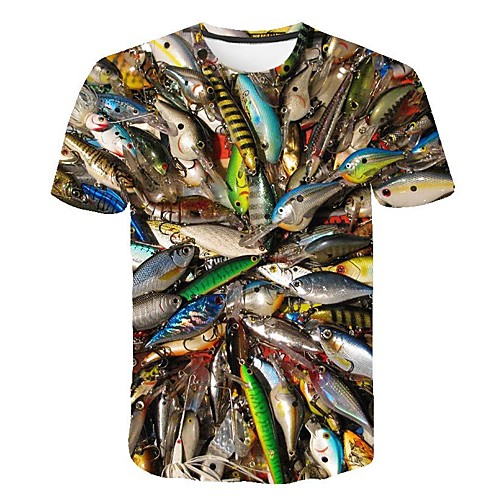 

Men's Daily T-shirt - 3D Rainbow