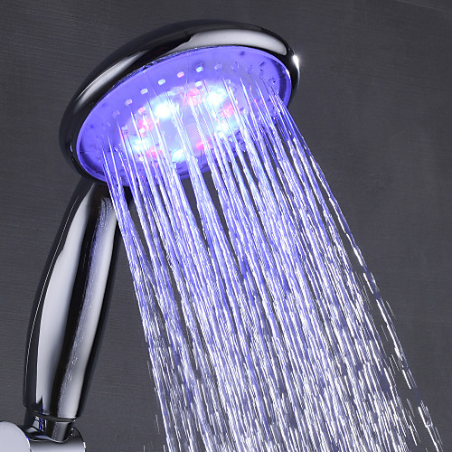 

Contemporary Hand Shower / Rain Shower Chrome Feature - Creative / LED / Shower, Shower Head