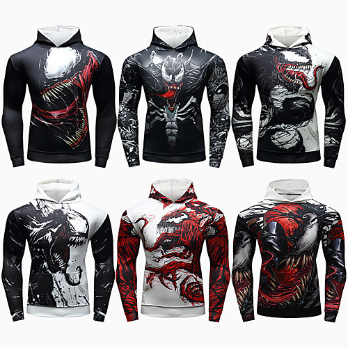 

CODYLUNDIN Men's Hoodie Sweatshirt Running Shirt Pullover Running Fitness Jogging Breathable Quick Dry Soft Sportswear Hoodie Top Long Sleeve Activewear Stretchy