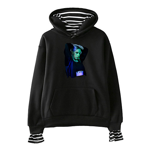 

Inspired by Cosplay Billie Eilish Cosplay Costume Hoodie Cotton Fibre Print Printing Hoodie For Men's / Women's