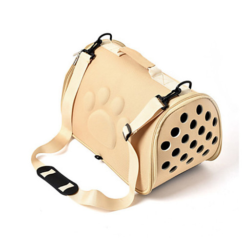 

Cat Dog Carrier Bag & Travel Backpack Shoulder Messenger Bag Portable Casual / Daily Pet Fabric Yellow