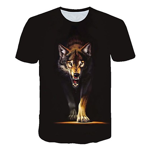

Men's Daily T-shirt - 3D Print Black