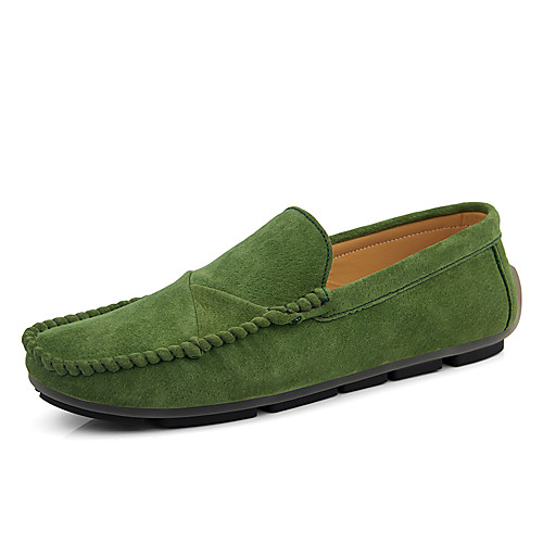 

Men's Pigskin Fall / Spring & Summer Casual / British Loafers & Slip-Ons Breathable Yellow / Red / Orange