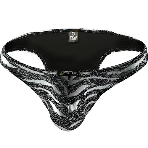 

Men's Print Briefs Underwear - Normal Low Waist Gold Silver M L XL