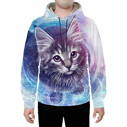 

Men's Basic Hoodie - 3D Rainbow US32 / UK32 / EU40