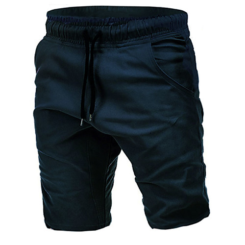 

Men's Street chic Chinos / Shorts Pants - Solid Colored Black Navy Blue Gray US32 / UK32 / EU40 US34 / UK34 / EU42 US36 / UK36 / EU44