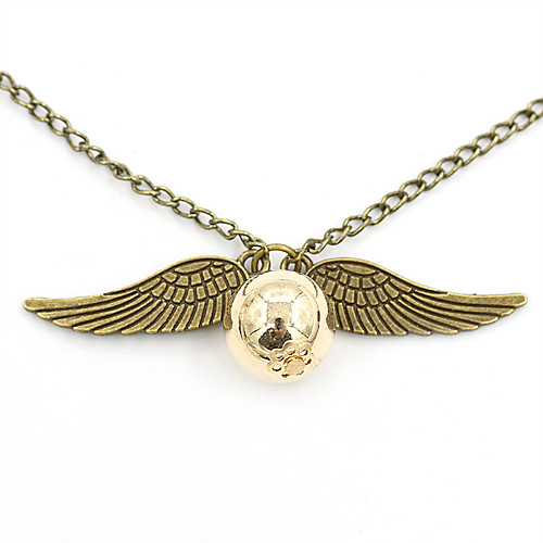 

Women's Necklace Friends European Romantic Casual / Sporty Sweet Chrome Silver Bronze 58 cm Necklace Jewelry 1pc For Street Festival