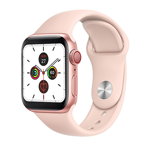 

W5.0 Unisex Smartwatch Android iOS Bluetooth Waterproof Heart Rate Monitor Long Standby Media Control Information Pedometer Call Reminder Activity Tracker Sleep Tracker Sedentary Reminder
