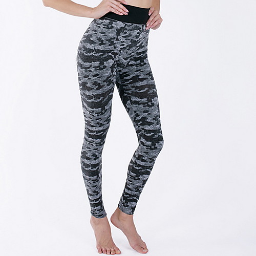 

Women's Basic Legging - Geometric, Print Mid Waist Yellow Blushing Pink Royal Blue S M L