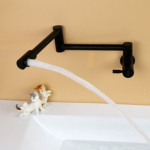 

Kitchen faucet - Single Handle One Hole Electroplated Pot Filler Wall Mounted Contemporary Kitchen Taps