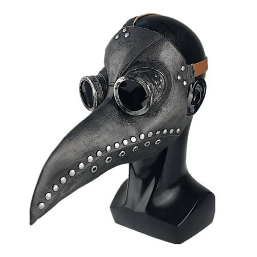 

Plague Doctor Mask Men's Cotton One-Size Light Brown Brown Black 1pc / pack Adults Sports & Outdoor