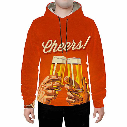 

Men's Basic Hoodie - 3D Rainbow US32 / UK32 / EU40