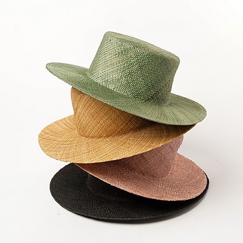 

Straw Straw Hats with Rattan 1 Piece Casual / Outdoor Headpiece