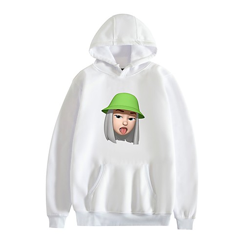 

Inspired by Cosplay Billie Eilish Cosplay Costume Hoodie Pure Cotton Print Hoodie For Men's / Women's