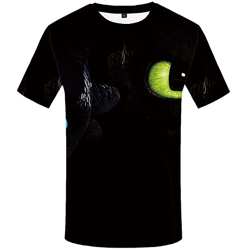 

Men's Daily Street chic T-shirt - 3D Print Rainbow