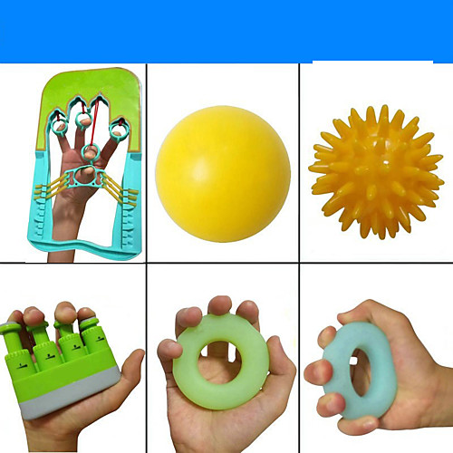 

Hand Grip Strengthener Sports Silica Gel Yoga Pilates Exercise & Fitness Durable Relieve Wrist Pain, Carpal Tunnel, Trigger Finger, Mallet Finger For Women