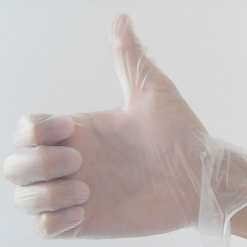 

100PCS Disposable Latex Gloves White Non-Slip Rubber Latex Gloves Household Cleaning Products