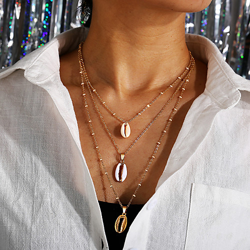 

Women's Necklace Friends European Romantic Casual / Sporty Sweet Chrome Gold 45 cm Necklace Jewelry 1pc For Street Festival