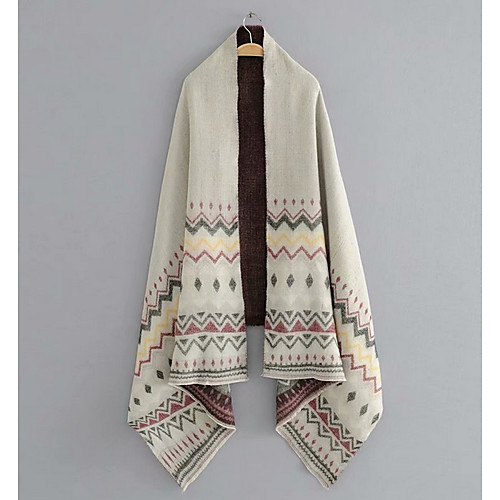 

Women's Basic Rectangle Scarf - Print