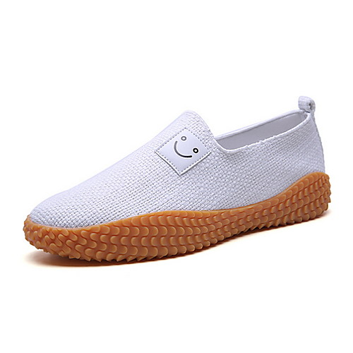 

Men's Mesh Fall & Winter Loafers & Slip-Ons Color Block White / Black / Beige