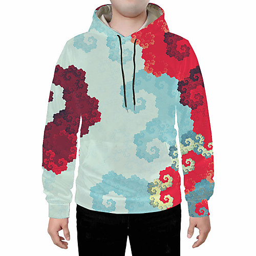 

Men's Basic Hoodie - 3D Rainbow US32 / UK32 / EU40