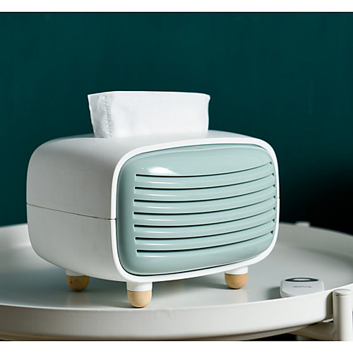 

Kitchen Cleaning Supplies creative tissues storage box radio shape cute