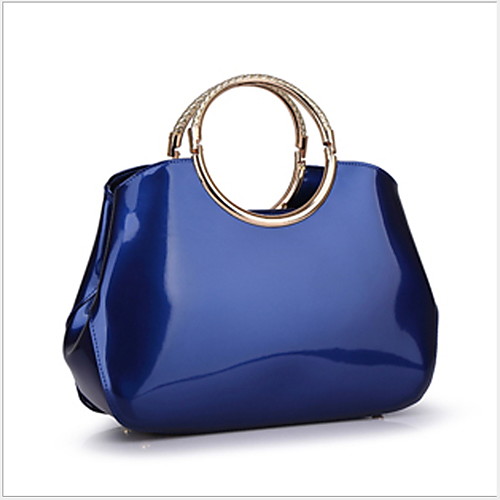 

Women's PU Top Handle Bag Solid Color Red / Royal Blue / Beige