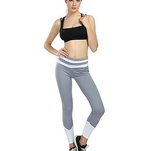 

Activewear Bottoms / Yoga Women's Training Chinlon Pattern / Print / Split Joint Top