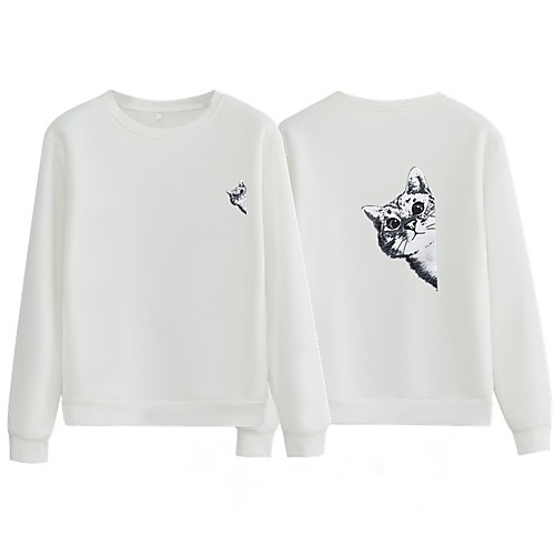 

Women's Casual Sweatshirt - Solid Colored Yellow S