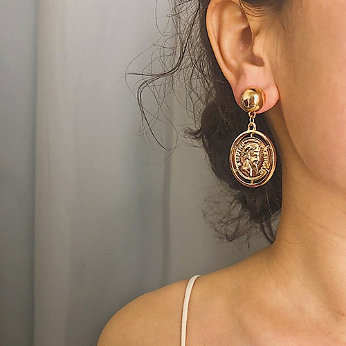 

Women's Earrings Holiday Wedding Birthday Romantic Earrings Jewelry Gold / Silver For Date Street Festival 1 Pair