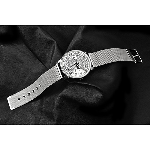 

Women's Quartz Watches Fashion White Alloy Chinese Quartz White Black Casual Watch 1 pc Analog One Year Battery Life