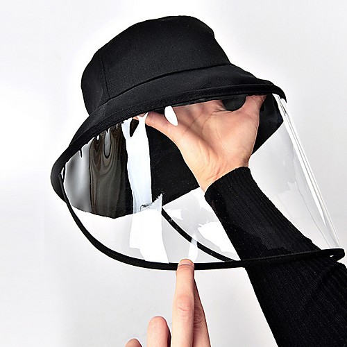 

Men's Bucket Hat Polyester Basic - Color Block Fall Black