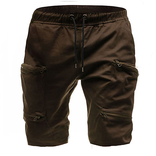 

Men's Street chic Chinos / Shorts Pants - Solid Colored Black Army Green Brown US34 / UK34 / EU42 US36 / UK36 / EU44 US38 / UK38 / EU46