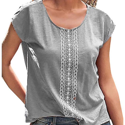 

Women's Daily Blouse - Solid Colored Gray