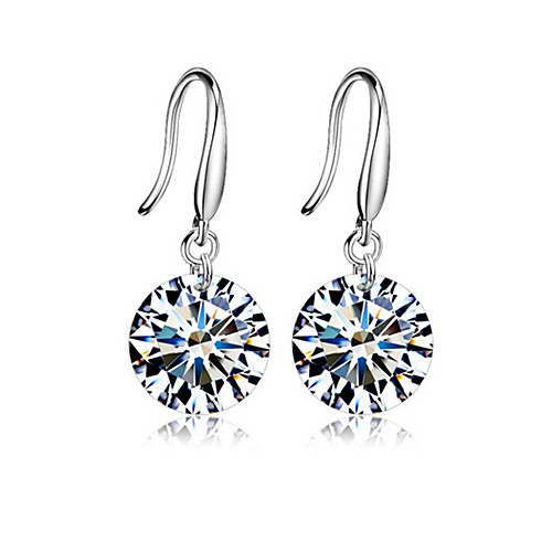 

Women's Earrings Holiday Wedding Birthday Romantic Earrings Jewelry Silver For Holiday Date Street Birthday Party Festival 2-Piece