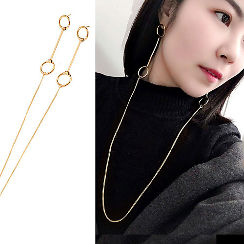 

Women's Necklace Friends European Romantic Casual / Sporty Sweet Chrome Gold 75 cm Necklace Jewelry 1pc For Street Festival