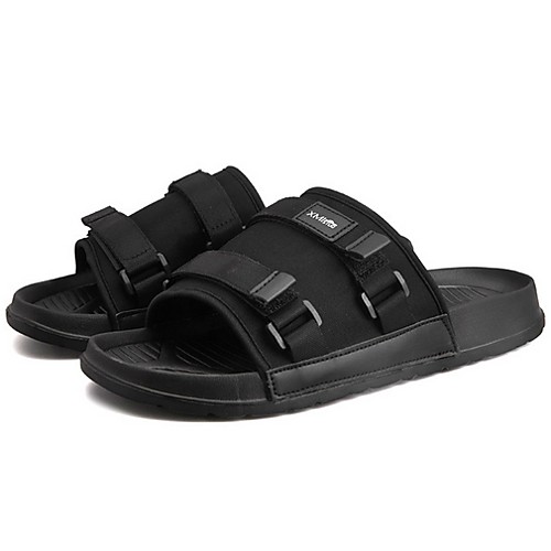 

Men's PU Summer Slippers & Flip-Flops Color Block Red / Green / Black