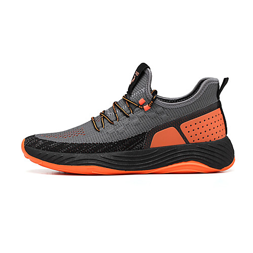 

Men's Tissage Volant Fall / Spring & Summer Sporty / Casual Athletic Shoes Running Shoes / Walking Shoes Breathable Color Block Orange / Black / Black / Green / Khaki