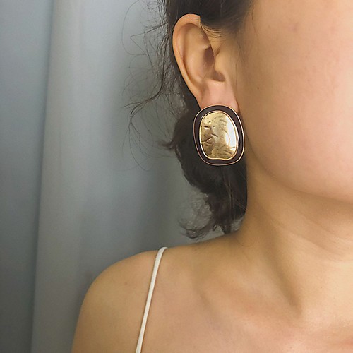 

Women's Earrings Holiday Wedding Birthday Romantic Earrings Jewelry Gold For Date Street Festival 1 Pair