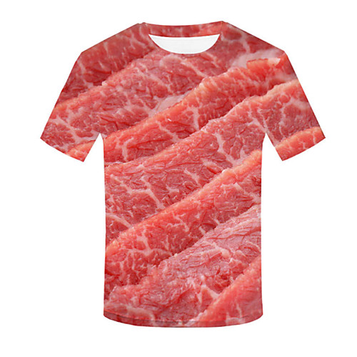 

Men's Daily T-shirt - 3D Red