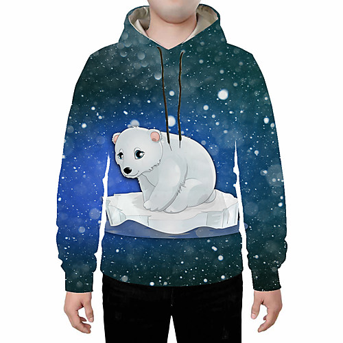 

Men's Basic Hoodie - 3D Rainbow US32 / UK32 / EU40