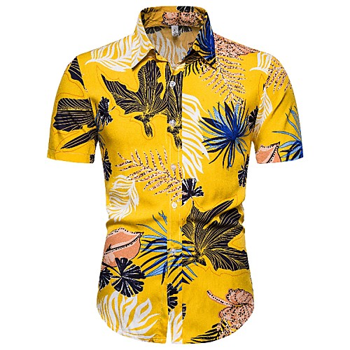 

Men's Daily Basic Shirt - Tribal Yellow