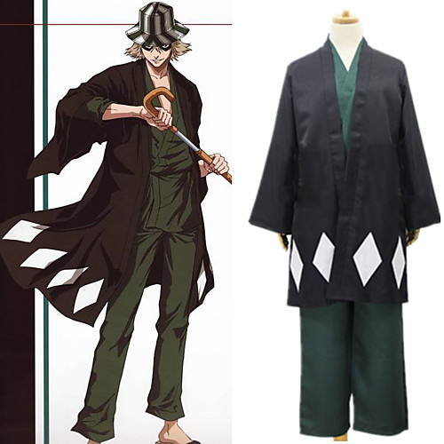 

Inspired by BLEACH Urahara Kisuke Anime Cosplay Costumes Japanese Cosplay Suits Coat Pants Cloak For Women's