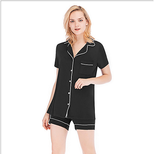 

Women's Suits Nightwear Black Wine White S M L
