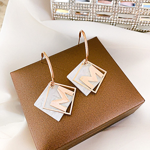 

Women's Stud Earrings Earrings Hanging Earrings Classic Fashion Stylish Simple Trendy Romantic Sweet Earrings Jewelry Gold For Birthday Party Evening Gift Date Street 1 Pair